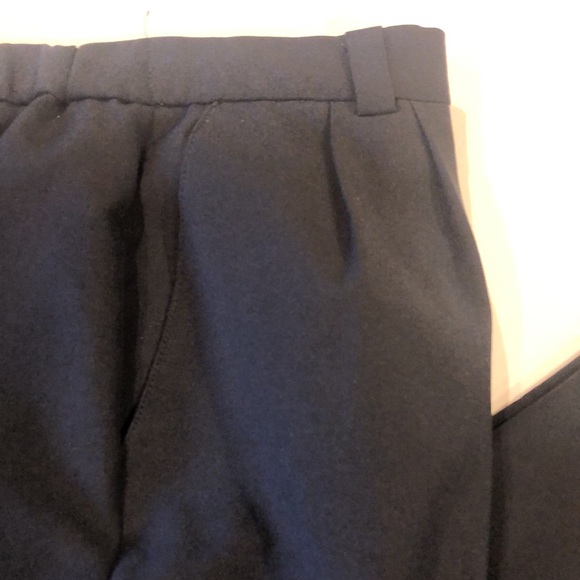 Reflections by Eddie Haggar Black Pleated Front Slacks - Picture 2 of 9